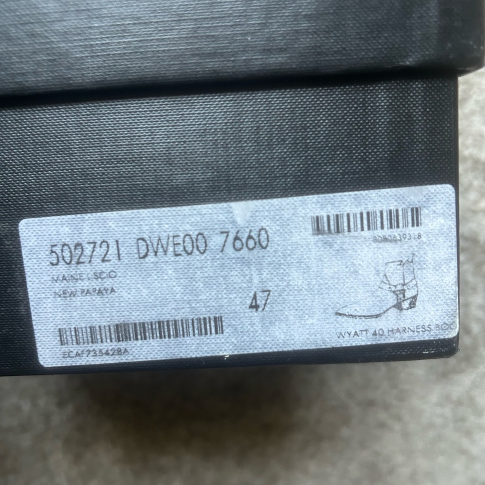 Saint Laurent Black Chelsea Boots Size 14 (47 EU) - Picture 5 of 5